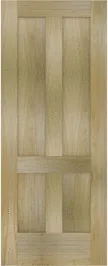 Flat Panel Washington Poplar Doors